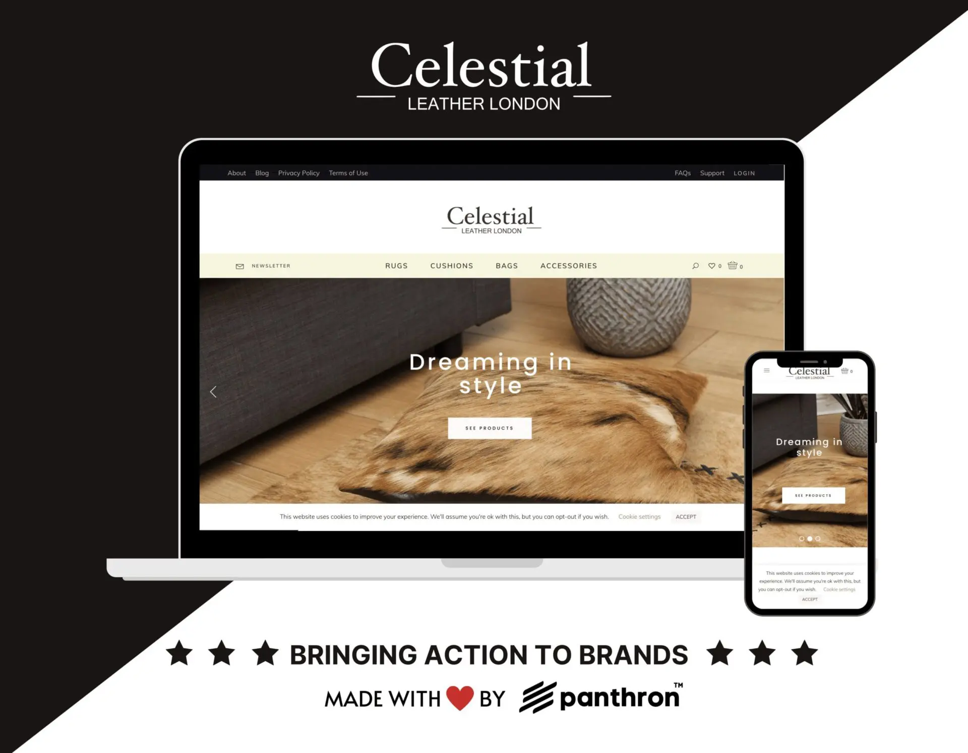 celestialleather.com portfolio